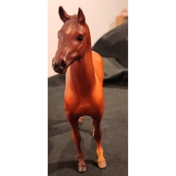 Vintage Breyer Horse Model Brown Glossy Finish Figurine Collectible Equestrian D - Picture 4 of 10